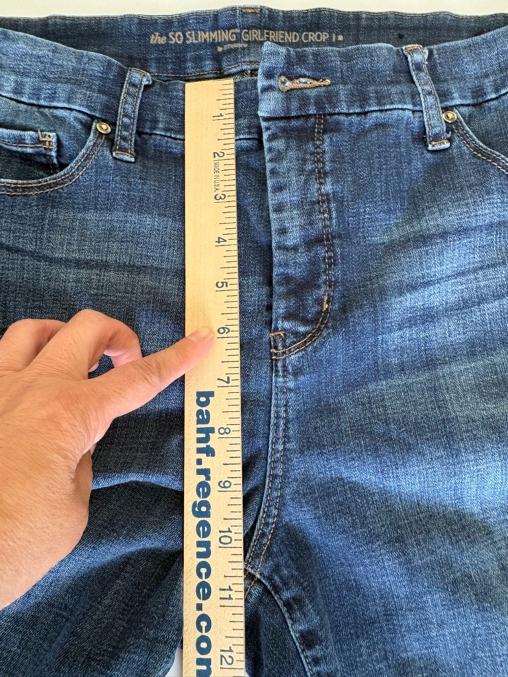 Chico's the So Slimming Girlfriend Crop Roll-Cuff Jeans - Picture 7 of 9